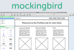 MockingBird est un logiciel parfait pour créer des prototypes d'interfaces rapidement